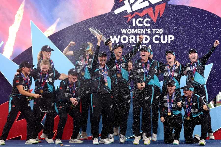 Picture of New Zealand's women cricket team