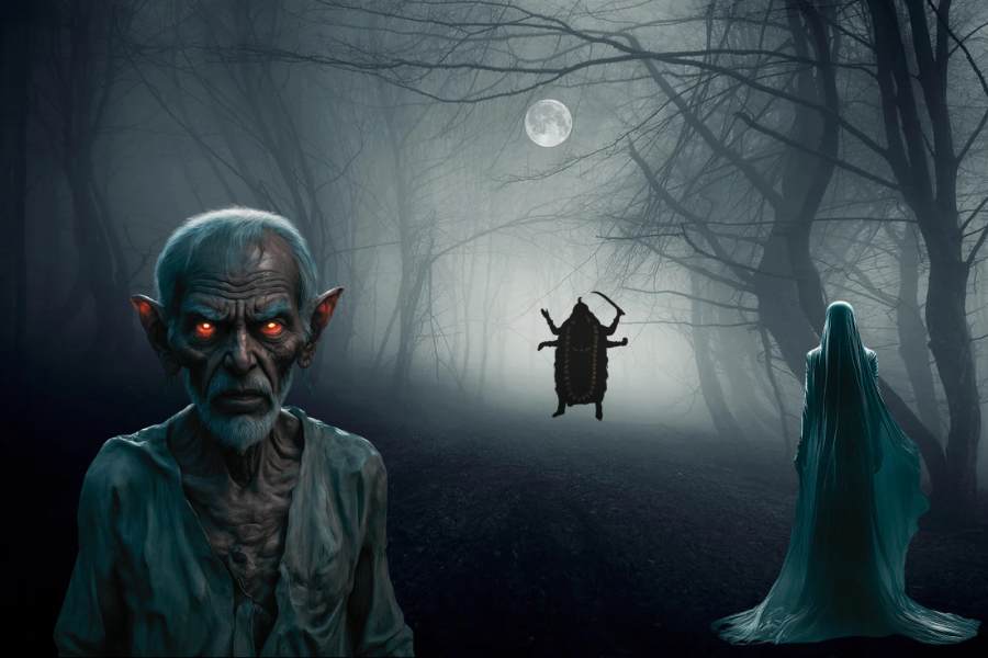 কয়েক দিন পরেই কালীপুজো। কালীপুজোর আগেই আসে ভূত চতুর্দশী। এই রাতেই নাকি ভূতের দেখা পাওয়া যায়। 