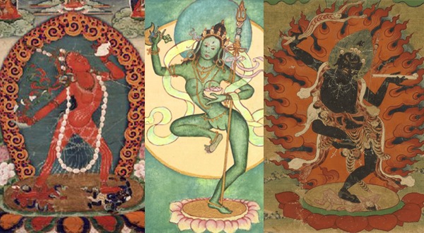 কথিত, কালীপুজোর আগে ভূতচতুর্দশীর রাতে কালীর অনুচর ভুত-প্রেতের দল নেমে আসে মর্ত্যে। তার সঙ্গেই নেমে আসেন এই দুই বিশেষ সহচরী, ডাকিনি ও যোগিনী। এই রাতে ঘর আলো করে চোদ্দো প্রদীপ দেওয়ার রীতি চলে আসছে বহু দিন ধরেই।