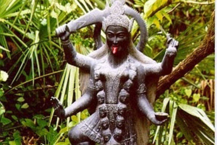 নিজের বুকের রক্ত দিয়ে পুজো সারত ডাকাত সর্দার। তারপর দলের সবাই গলায় জবা ফুলের মালা ঝুলিয়ে, কানে জবাফুল দিয়ে ‘হা রে রে  হা রে রে’ শব্দ তুলে বের হত ডাকাতির উদ্দেশে। সেই সব ডাকাত-কালী আজও রয়ে গিয়েছে ঝাঁ-চকচকে শহুরে আবাসনের পাশেই!