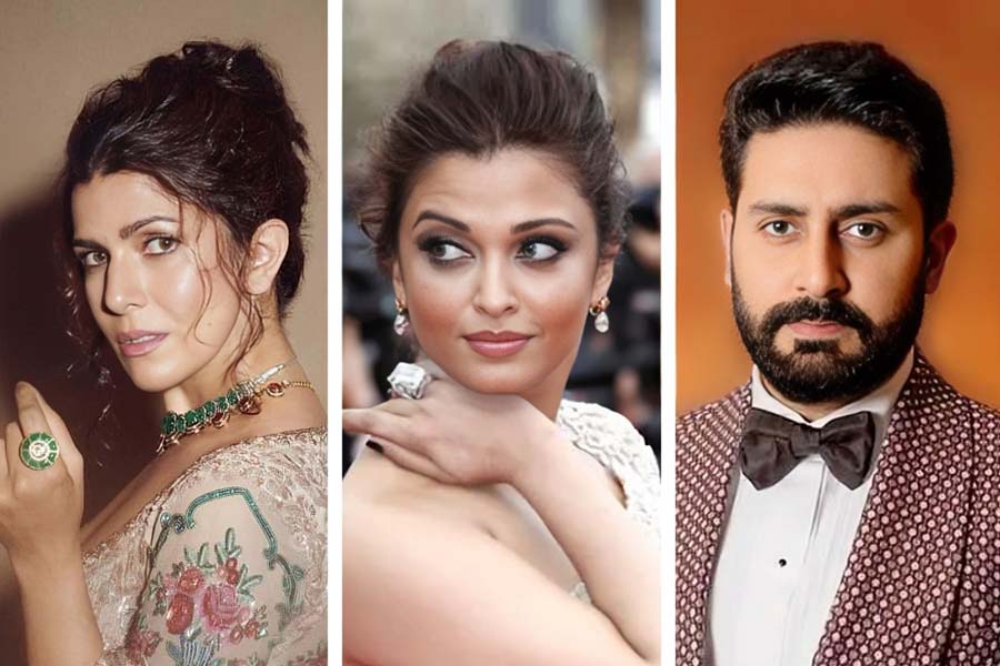 Abhishek Bachchan praised his wife Ashwarya Rai Bachchan in front of Nimrat Kaur