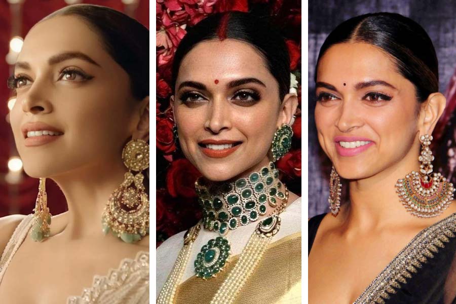 Deepika Padukone inspired earrings for this festive season