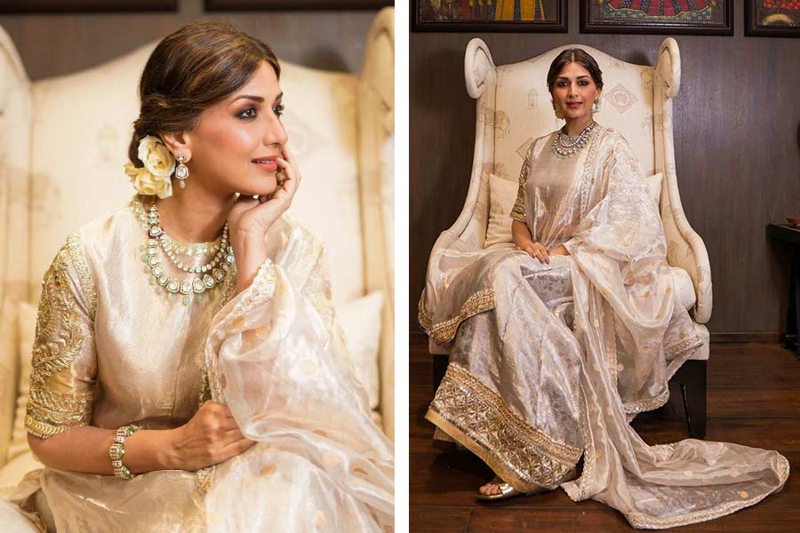 অভিনেত্রী সোনালি বেন্দ্রে।