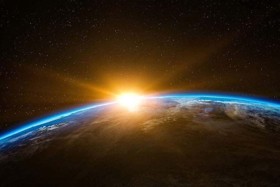 Earth has received a laser transmission from deep space