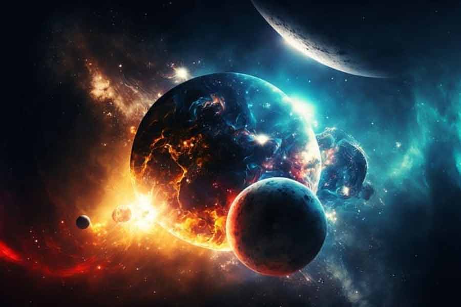 Earth has received a laser transmission from deep space