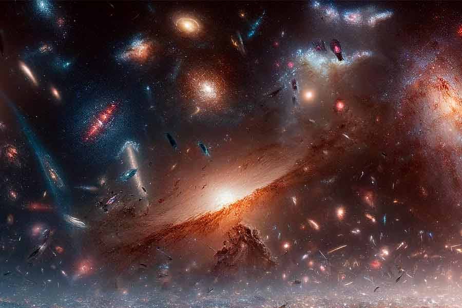 Earth has received a laser transmission from deep space