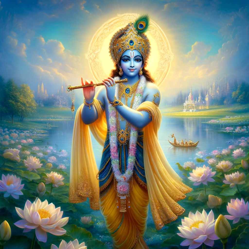 সমস্ত বুঝতে পেরে জটিলা-কুটিলা আয়ান ঘোষকে জঙ্গলে গিয়ে দেখার নির্দেশ দেন। আয়ান ঘোষ রাধার পবিত্রতা সম্পর্কে নিঃসন্দেহ ছিলেন, কারণ তিনি জানতেন রাধা সাক্ষাৎ মা লক্ষ্মীর প্রতিভূ। গত জন্মে কঠোর সাধনায় তিনি শ্রীলক্ষ্মীকে পেয়েছেন পত্নী রূপে। কিন্তু, জটিলা-কুটিলার প্ররোচনায় তিনি রাধাকে জঙ্গলে অনুসরণ করেন। পিছনে পিছনে যান জটিলা, কুটিলাও। 