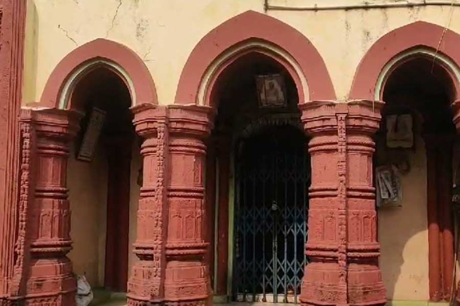 বর্ধমানের তেজগঞ্জের সেই মন্দির।