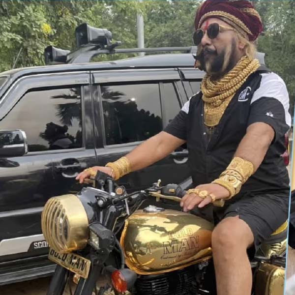 Bihar resident Prem Singh Affectionately labelled the Gold Man of Bihar 