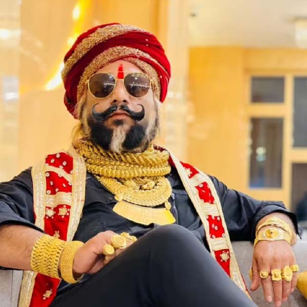 Bihar resident Prem Singh Affectionately labelled the Gold Man of Bihar 