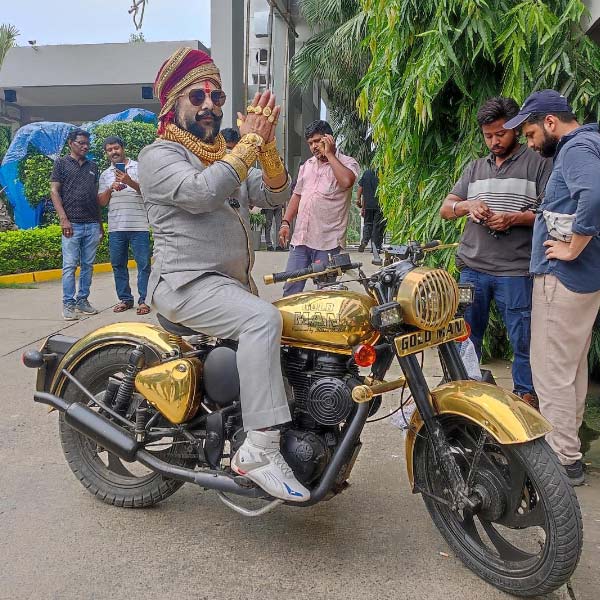 Bihar resident Prem Singh Affectionately labelled the Gold Man of Bihar 