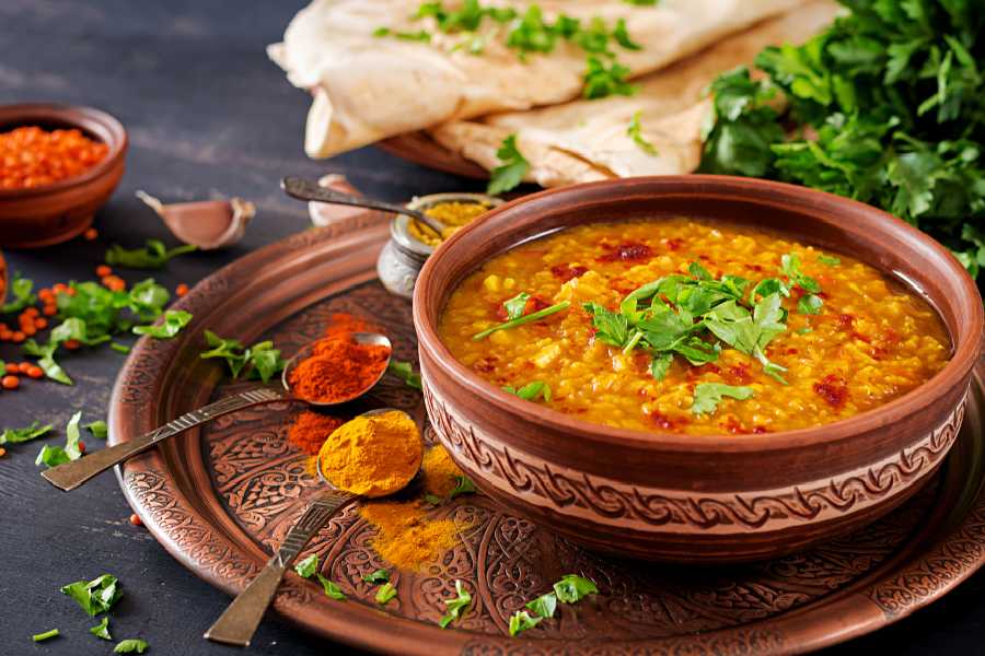 ডাল আবার চচ্চড়িও।