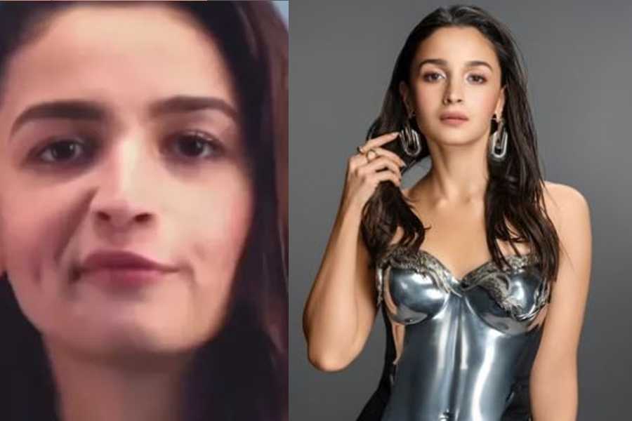 Alia Bhatt reacted to the videos claiming that she has gone a face surgery