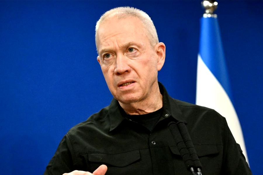 Israel Defence Minister Yoav Gallant says Strike on Iran will show our power to world