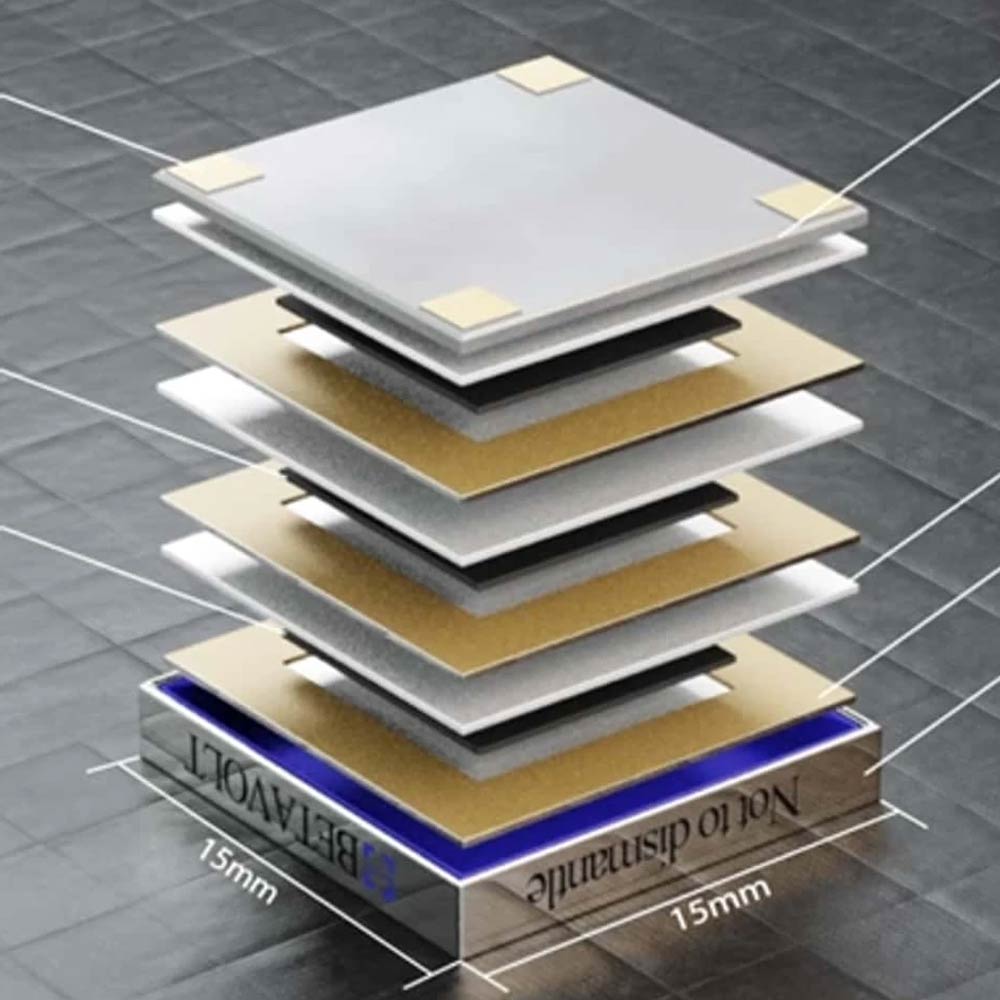 Nuclear battery that can generate electricity for upto 50 years without charging 