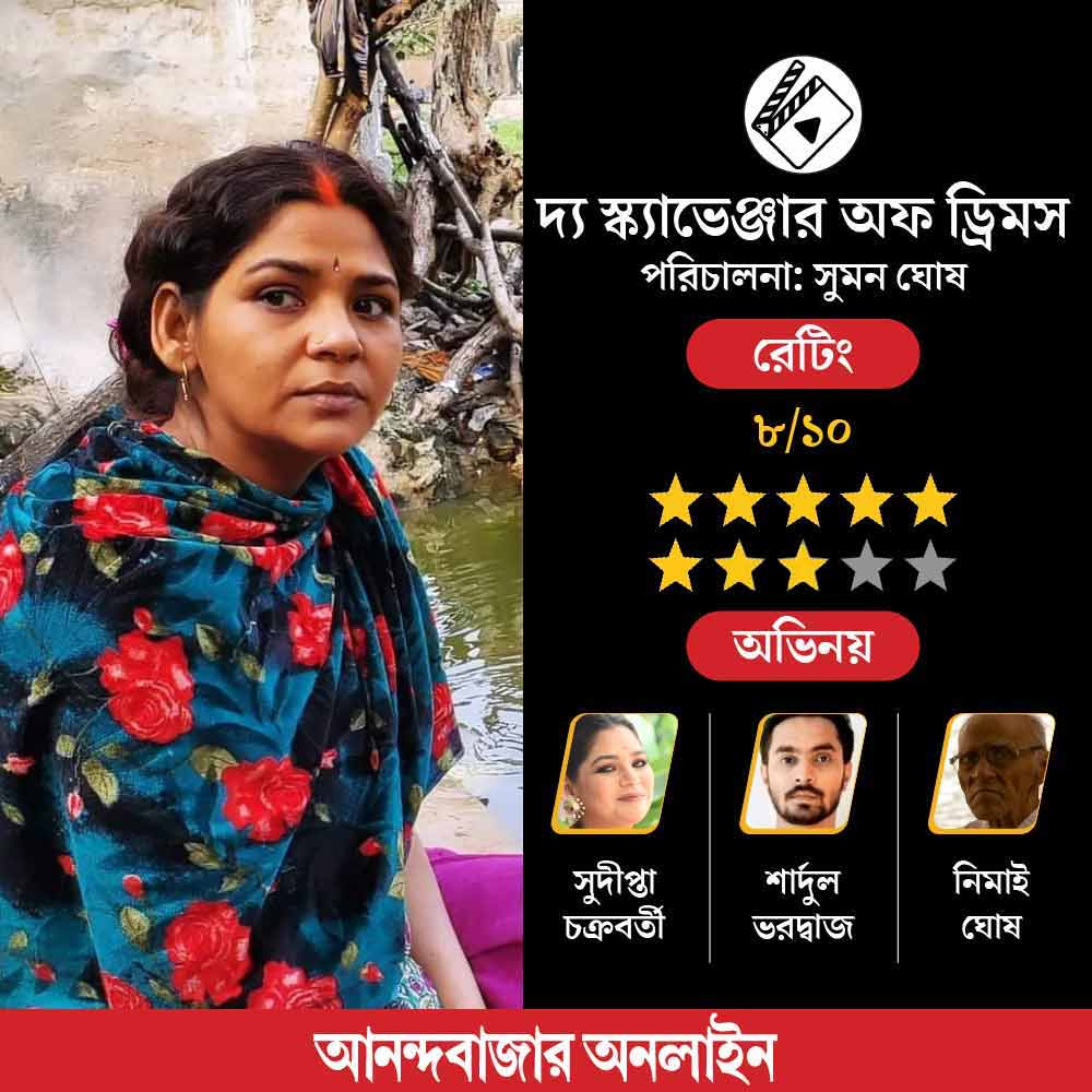 Review of the film The Scavenger of Dreams staring Sudipta Chakraborty directed by Suman Ghosh