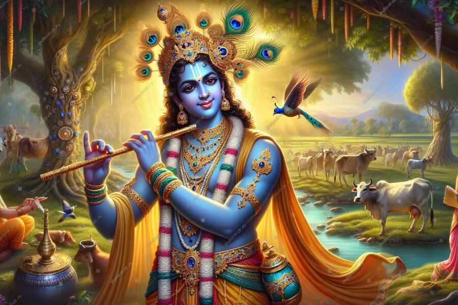 দক্ষিণ ভারতে, দীপাবলির দিনটি শ্রীকৃষ্ণের বিজয় দিবস হিসেবে পালিত হয়। নেপথ্যে রয়েছে পৌরাণিক কাহিনি।