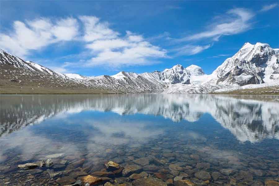 গুরুদোংমার হ্রদ।