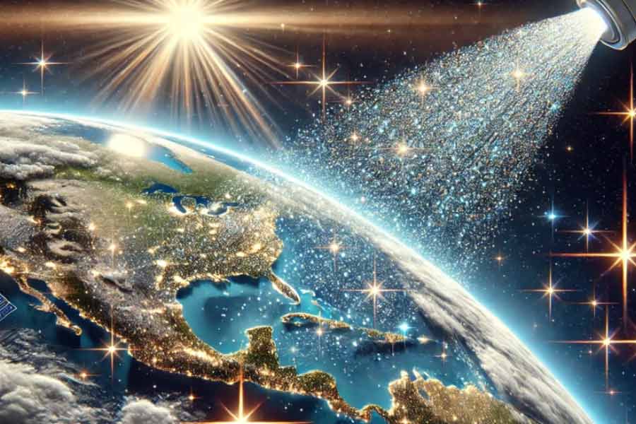 Researchers want to spray diamond dust worth trillions of dollars to cool of Earth temperature