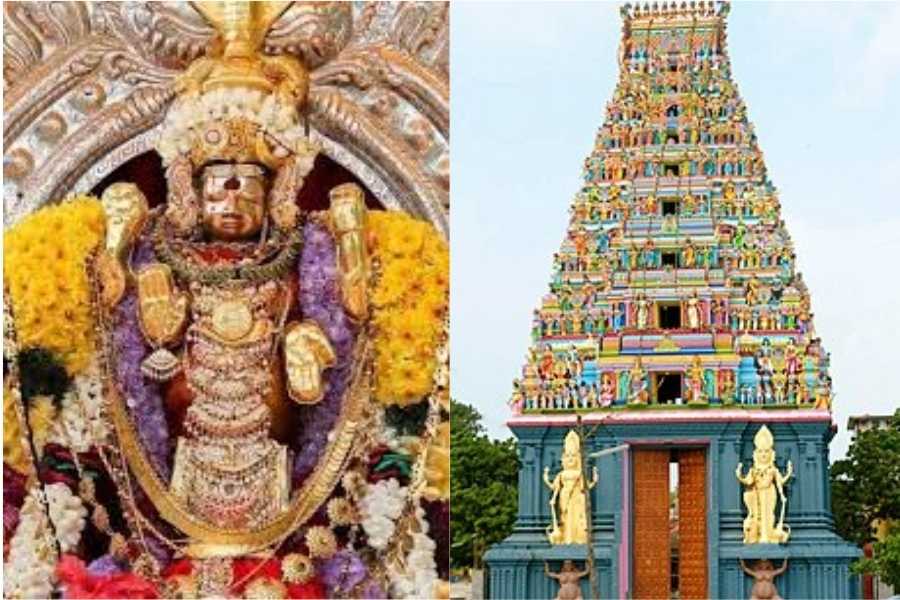 কিংবদন্তি আছে, নয়নাতিভু নাগাপুশানি আম্মান মন্দিরটি প্রতি বছর হাজার হাজার ভক্তকে জাফনার ক্ষুদ্র নাগাদীপা দ্বীপে আকর্ষণ করে। জাফনার এই আম্মান মন্দিরটি বিশ্বের ৫১টি শক্তিপীঠের মধ্যে একটি। এখানে পড়েছিল দেবীর পায়ের মল। 