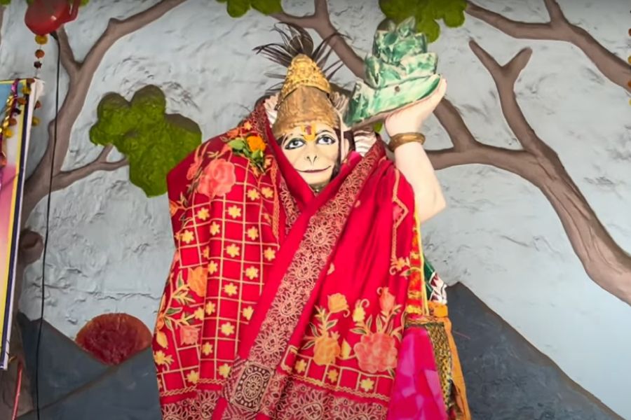 মন্দির চত্বরে দুইটি পৃথক মন্দিরে হনুমানজির মূর্তি ও শিবলিঙ্গ প্রতিষ্ঠিত। প্রতি অমাবস্যায় ভোগ হয় ঠাকুরের। হয় নিয়মিত হোম-যজ্ঞ। বিশালদেহী মহাবাহন "ভৈরব"- কে বাবার প্রসাদী সন্দেশ ভোগ দিয়ে, নিষ্ঠাভরে নিত্যপূজা হয় এই মন্দিরে। 