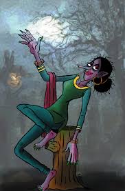 ঝেঁয়ো পেত্নী- সাধারণত ঝাউগাছে এরা নিজেদের লুকিয়ে রাখে। ভরসন্ধ্যায় পথিক যদি একা একা সেই ঝাউবন বা জঙ্গল পেরোতে যায়, তখন তাকে ধরে ঝাউয়ের মগডালে চড়িয়ে দেয় এ জাতীয় পেত্নীরা!