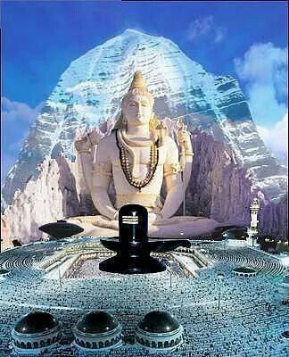 তিনি গৌরীপট্ট বিশাল শিবলিঙ্গ স্থাপনা করেন, নাম দেন রাঘবেশ্বর শিব। ১৭৬০ সালের ভীষণ বন্যার পরে গণেশ মূর্তিটি উদ্ধার করা গেলেও  শিবমূর্তি-সহ সম্পূর্ণ মন্দিরটি নিমজ্জিত ছিল।  ৬৫ বছর পরে রাজা গিরিশচন্দ্র যখন মা ভবতারিণীর প্রতিস্থাপনা করেন, তখন সেই শিবলিঙ্গটিকেও তুলে নিয়ে এসে আটকোনা ছাদবিশিষ্ট একটি শিবমন্দির গড়ে সেখানে প্রতিষ্ঠা করেন তিনি। বাংলায় এমন আটকোনা ছাদ বিশিষ্ট শিবমন্দির এই একটিই। সেই থেকে(১৮২৫ সাল) মা ভবতারিণীর পাশে তিনি ‘ভবতারণ শিব’ নামে পরিচিত। 