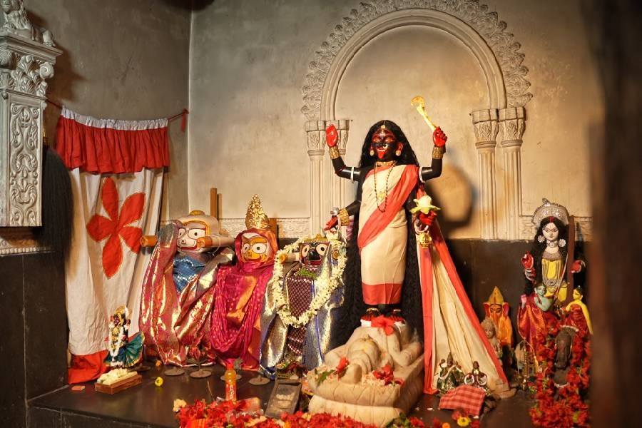 সুকিয়া স্ট্রিটের শ্যামসুন্দরী কালী।