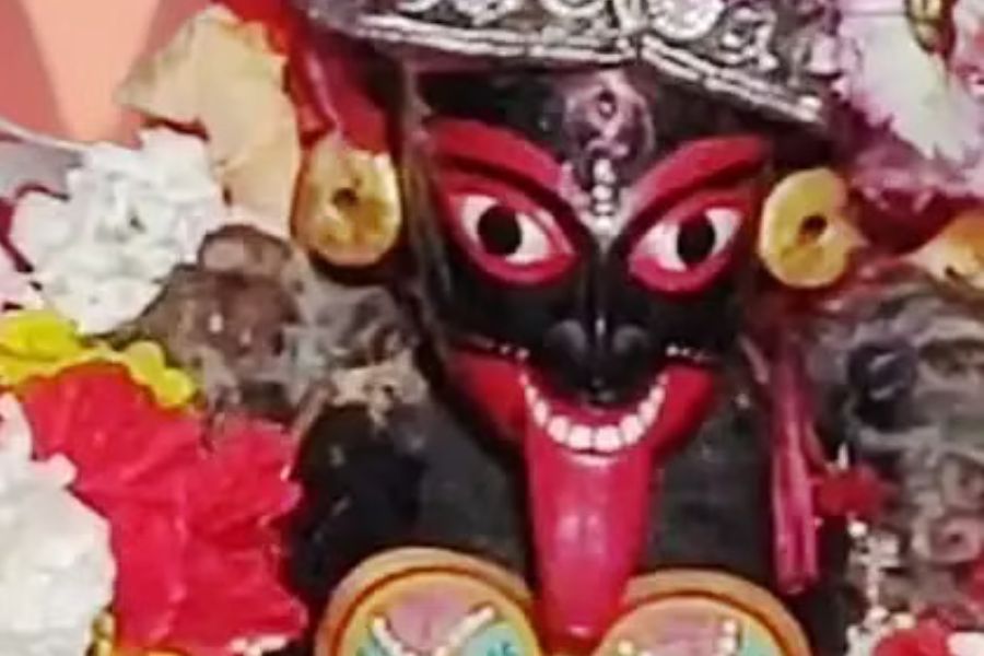 এখন কালীপুজোর দিন হয় পাঁঠাবলি। এই জাগ্রত মন্দিরে মাকে প্রার্থনা জানাতে ভিড় করেন বহু মানুষ। এই প্রতিবেদনটি ‘আনন্দ উৎসব’ ফিচারের একটি অংশ।