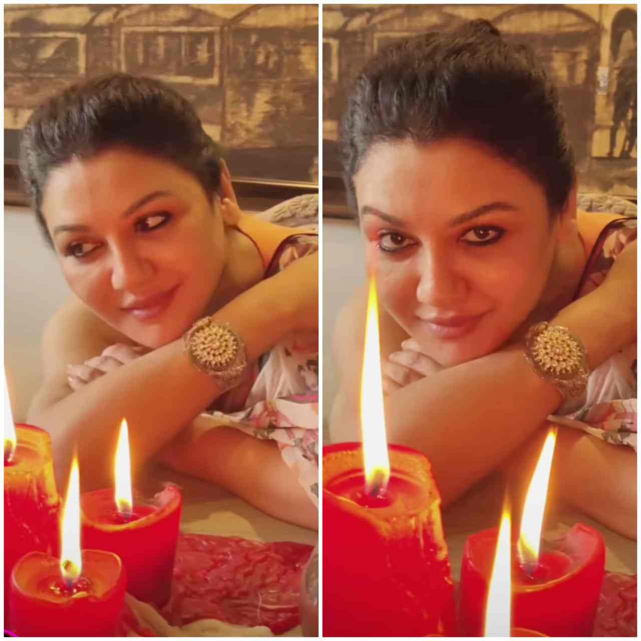 শাড়িপ্রেমীদের কাছে উৎসবের মরসুমে আর অন্য কী-ই বা পছন্দের হতে পারে! দীপাবলিতে স্লিভলেস ব্লাউজের সঙ্গে তাই সিল্কের শাড়িই বেছে নিয়েছিলেন জয়া আহসান। 