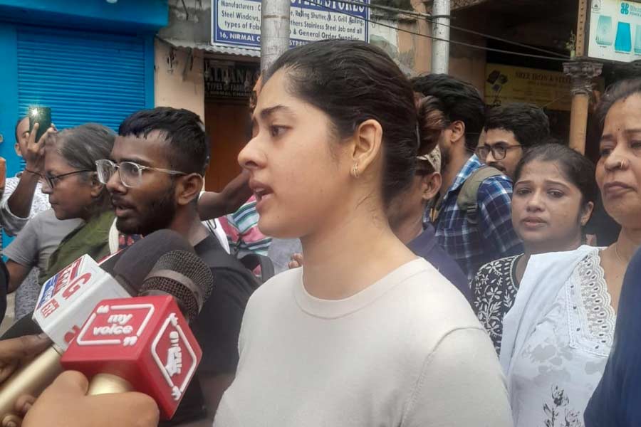 Actress Ditipriya Roy demands justice for the victim of RG Kar incident from the protest rally