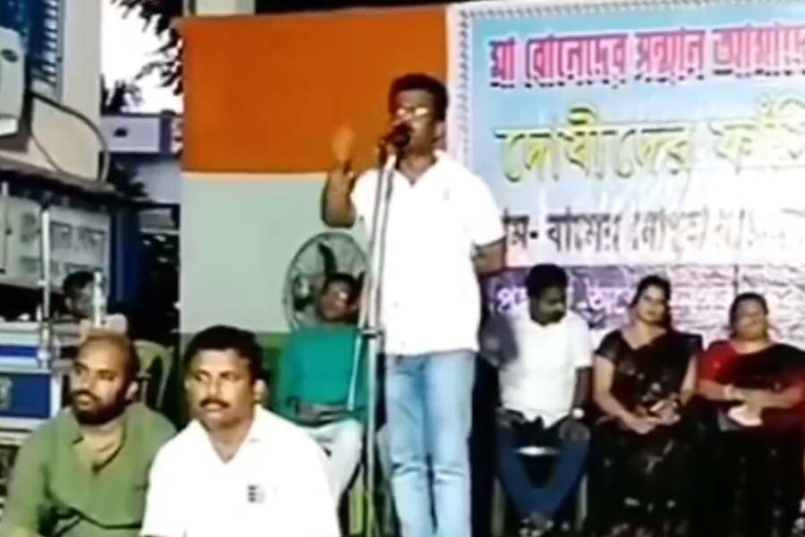 TMC Leader controversial statement from R G Kar protest program