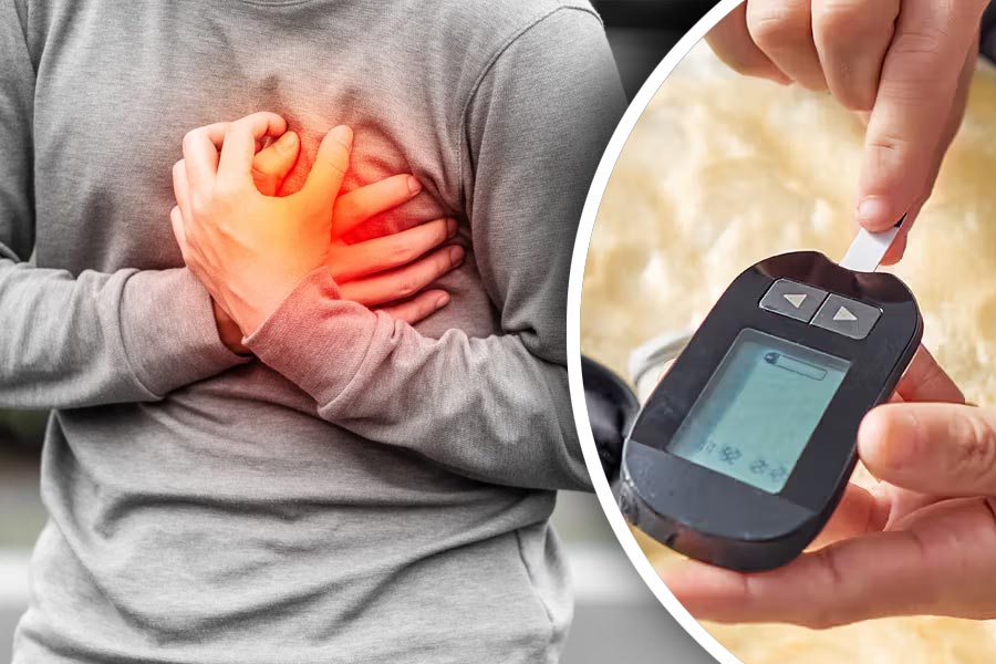 Diabetes is a risk factor for heart failure and cardiomyopathy