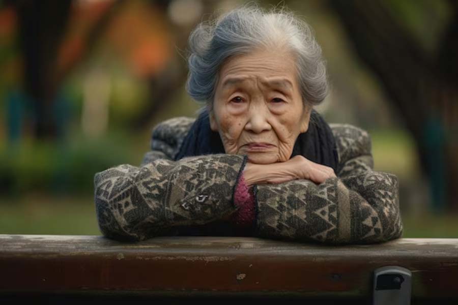 40 thousand Old people died alone in Japan this year