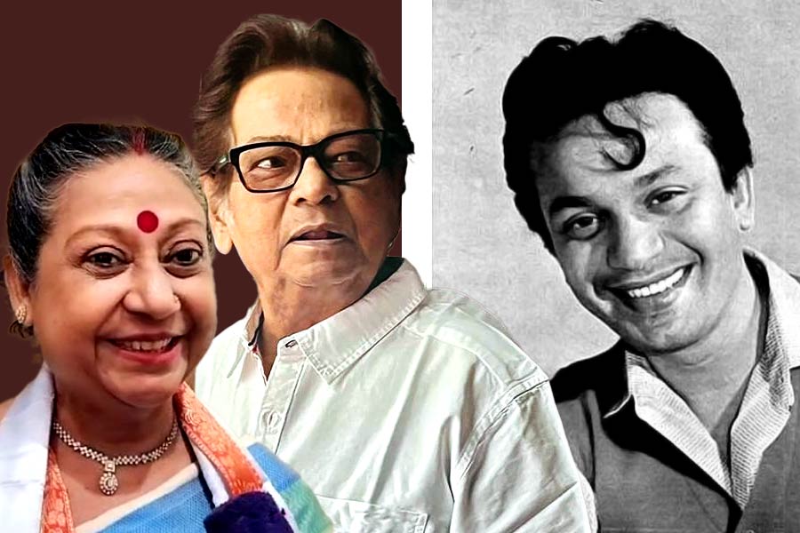 Image Of Ratna Ghoshal, Probhat Roy, Uttam Kumar