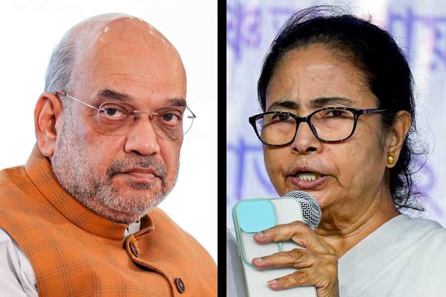 Amit Shah and Mamata Banerjee