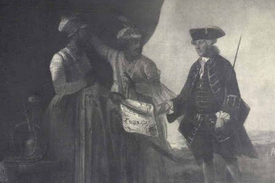 Frances Johnson known as Begum Johnson has her grave at St. John's Church Kolkata