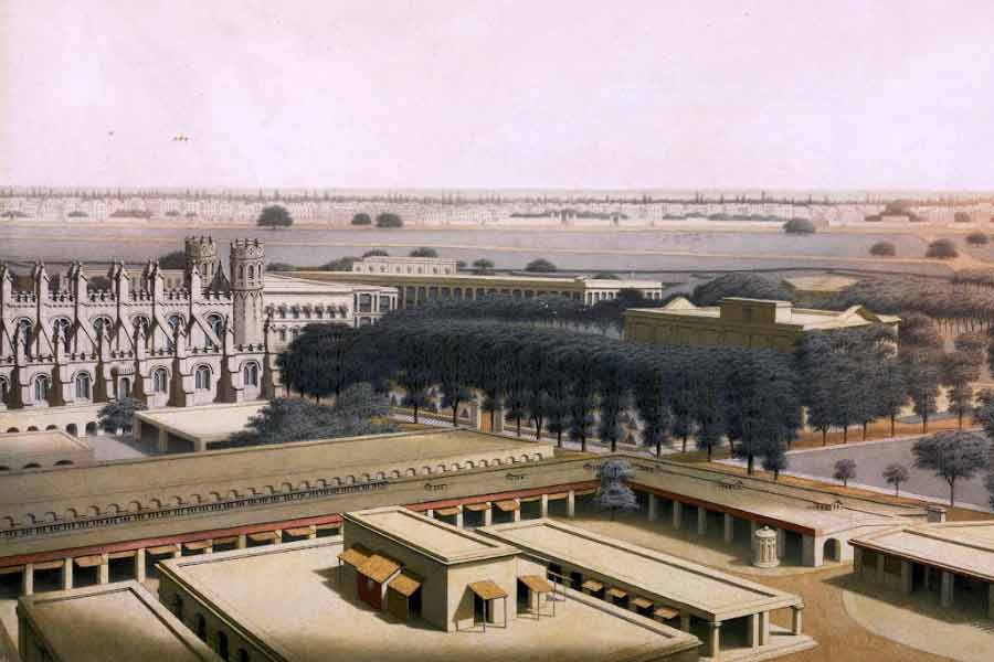 Frances Johnson known as Begum Johnson has her grave at St. John's Church Kolkata