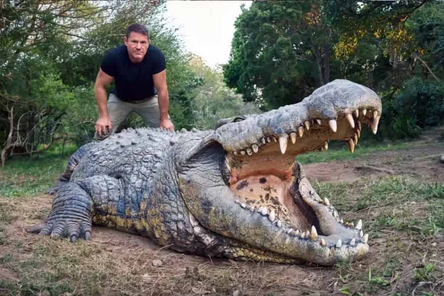 World’s largest living crocodile Henry, has six wives and 10 thousand children