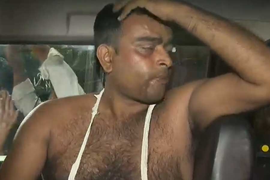 অভিযুক্ত যুবক।