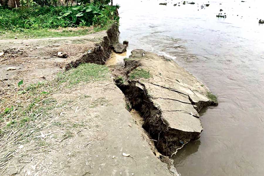 The Irrigation Department is conducting a survey to solve the problem of river erosion across the state