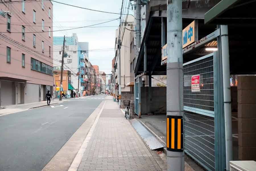 Where did the trash can go in japan