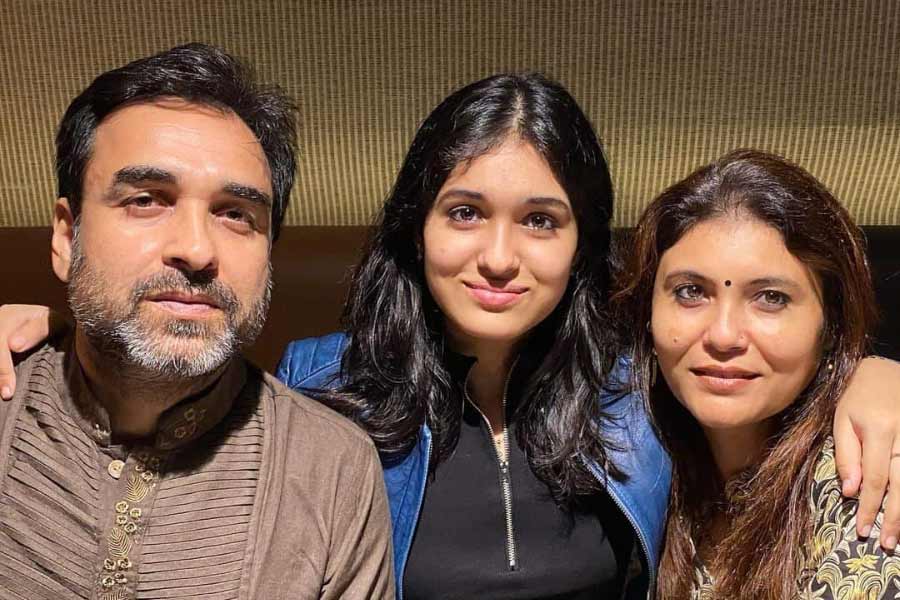 Pankaj Tripathi and Mridula Tripathi