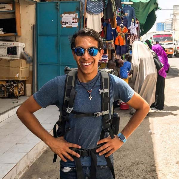 Indy Nelson has stepped foot in every country in the world