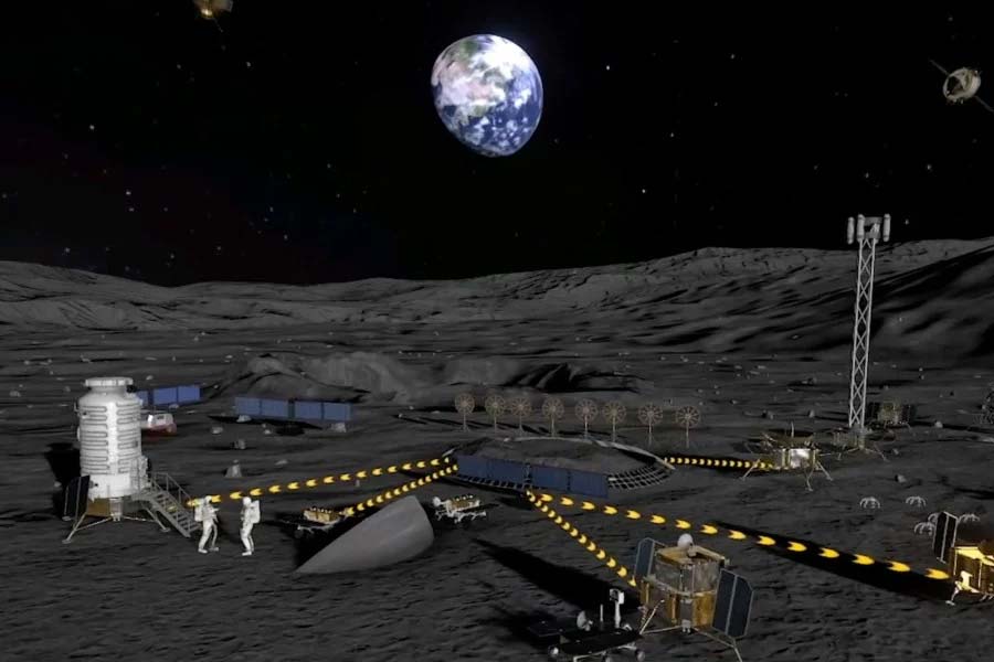 India to collaborate with Russia and china in establishing a nuclear power plant in moon 