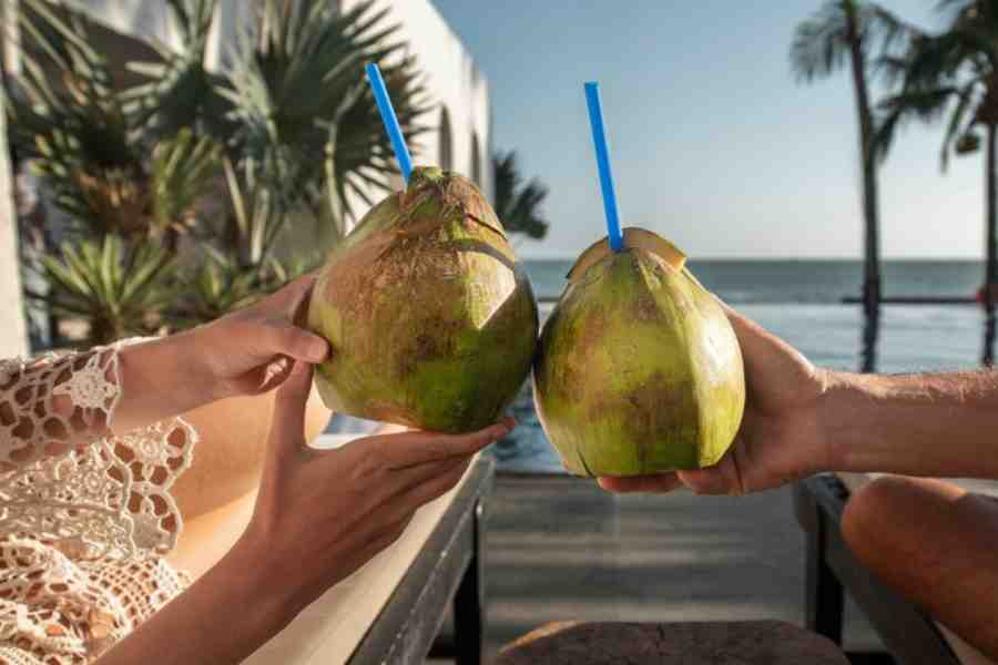 Coconut water can also cause bloating and minor stomach distress in some people