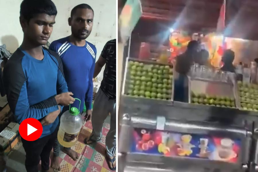 Police arrested Fruit juice seller after allegedly mixing urine