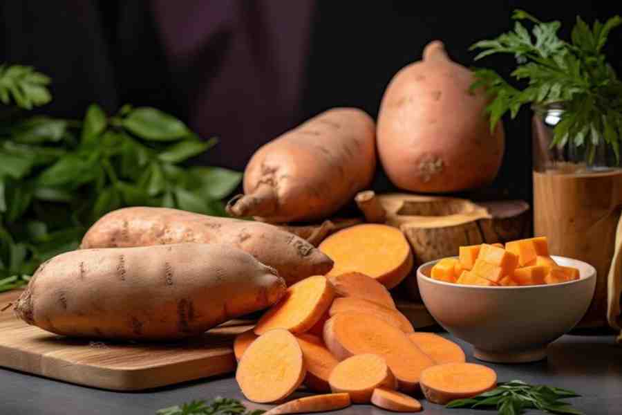 How to use sweet potatoes for skin