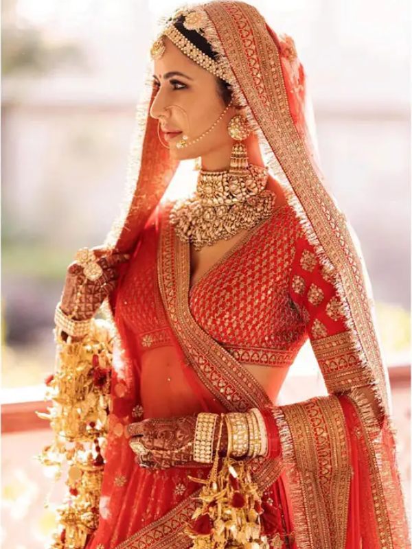 বিয়ের সাজে ক্যাটরিনা কাইফ।