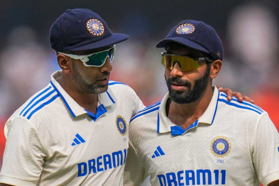 Ravichandran Ashwin and Jasprit Bumrah